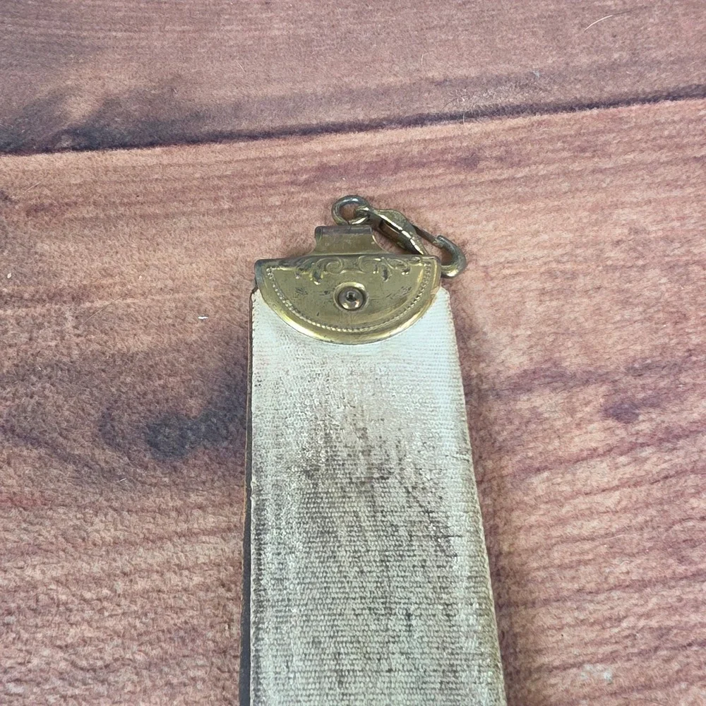C. Klauberg & Bros Razor Strop Mens OS Brown Good Horsehide 350 Vintage NY